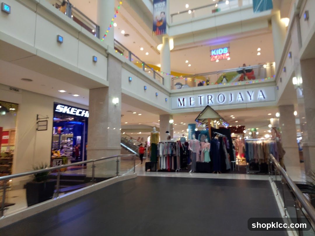 Shopping Mall Interior View