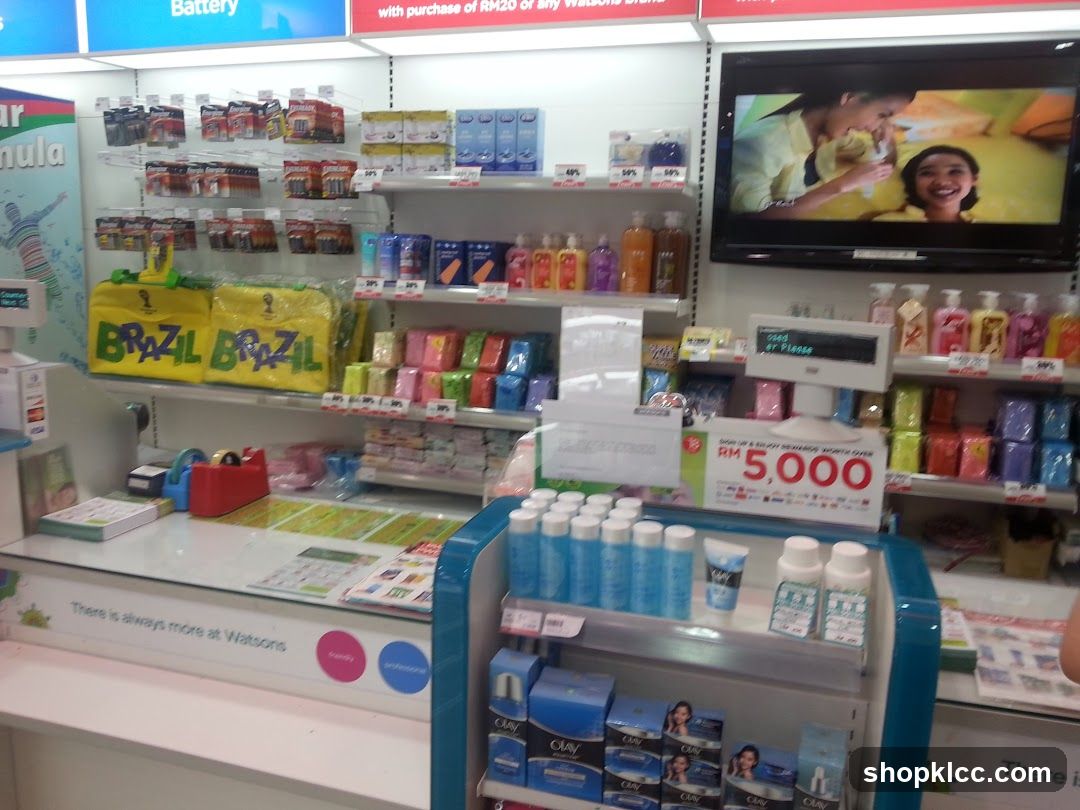 Watsons Store Interior