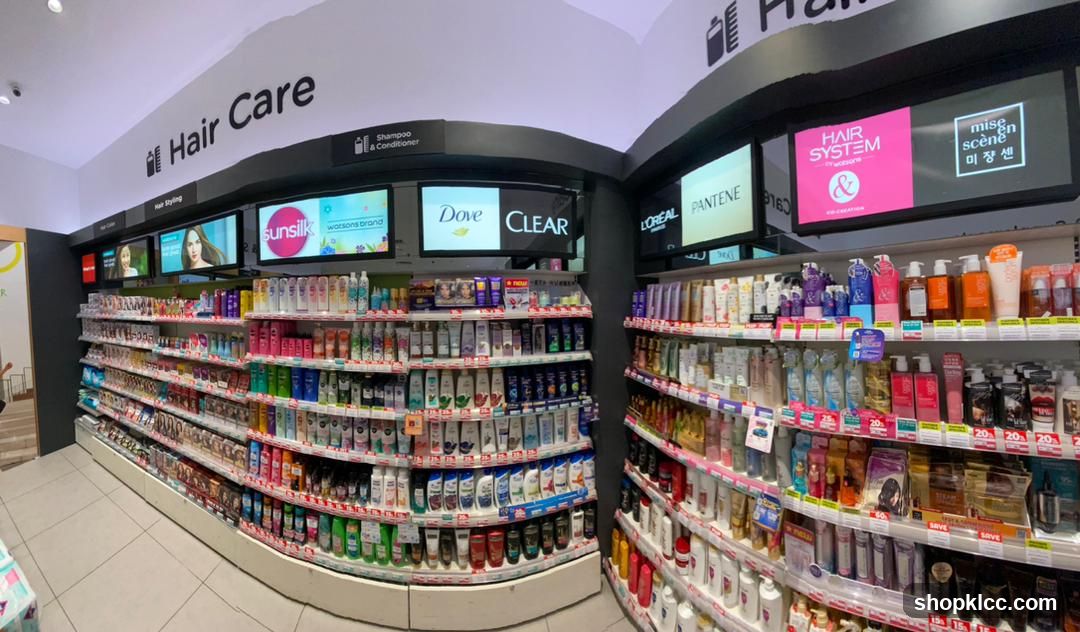 Hair Care Store Interior