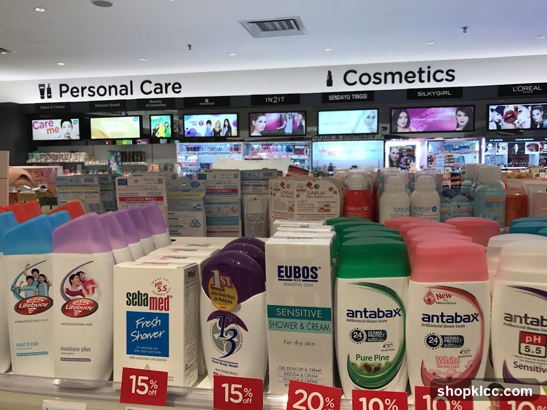 Personal Care and Cosmetics Aisle