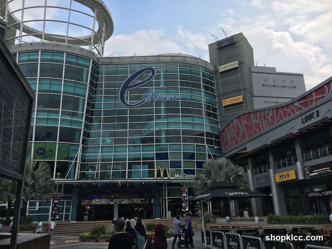 Shopping Center Exterior View