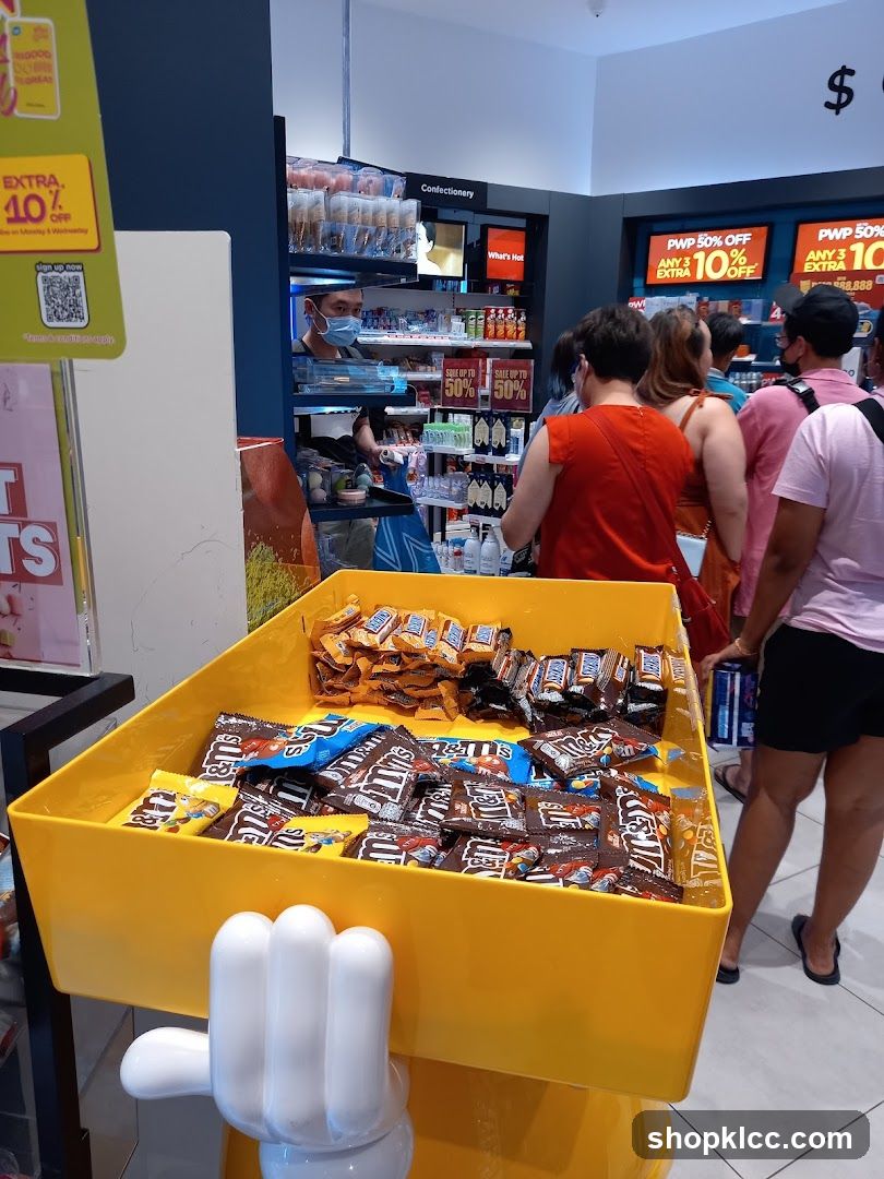 Chocolate Display in Store