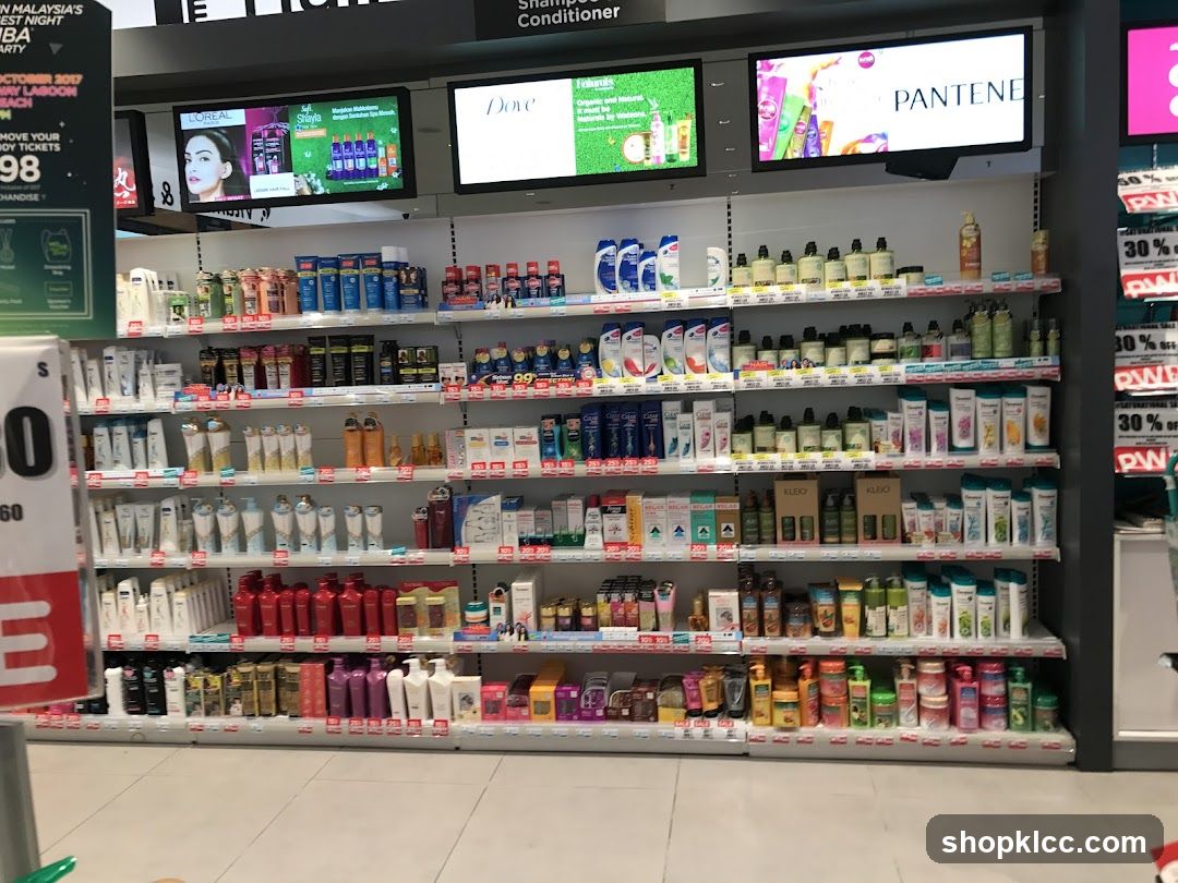 Shampoo and Conditioner Aisle