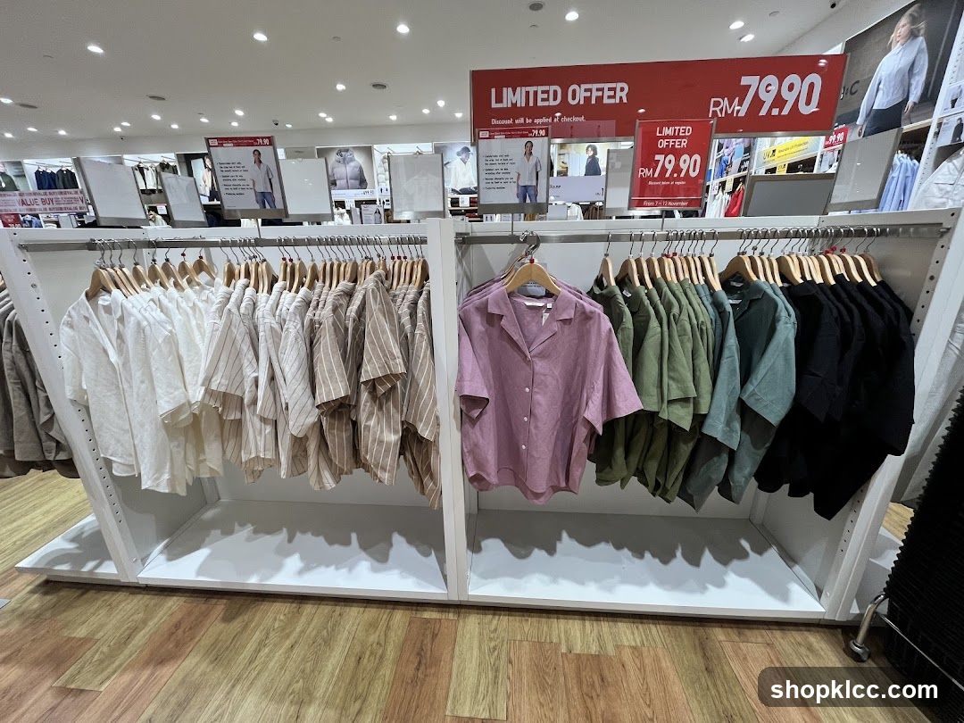 Clothing Store Interior Display