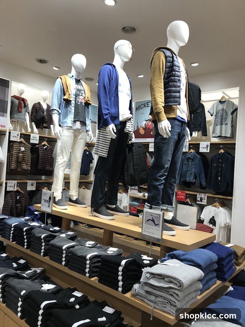 Men's Clothing Display