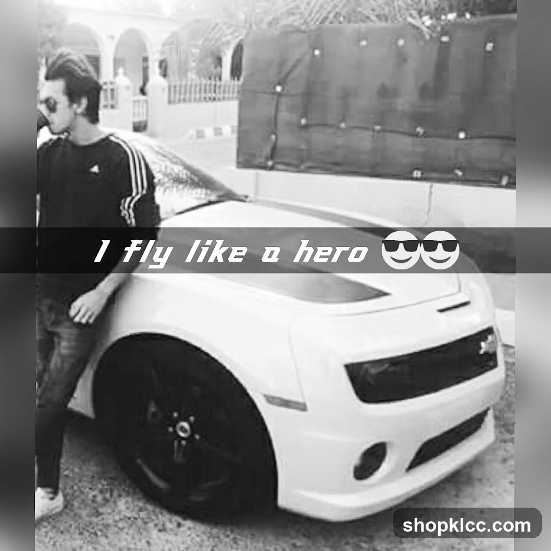 I fly like a hero