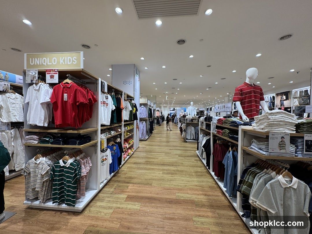 Uniqlo Kids Store Interior