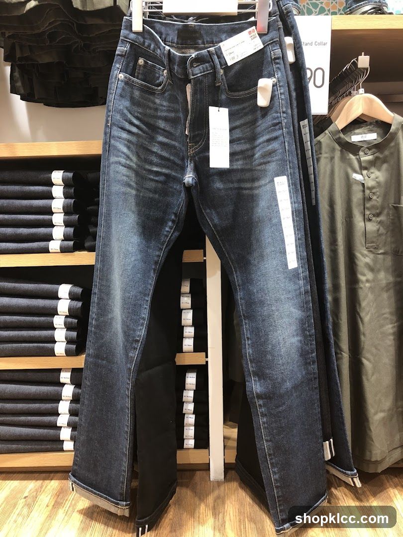 Denim Jeans Display in Store