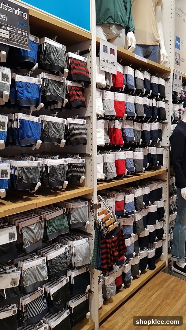 Men's Underwear Display