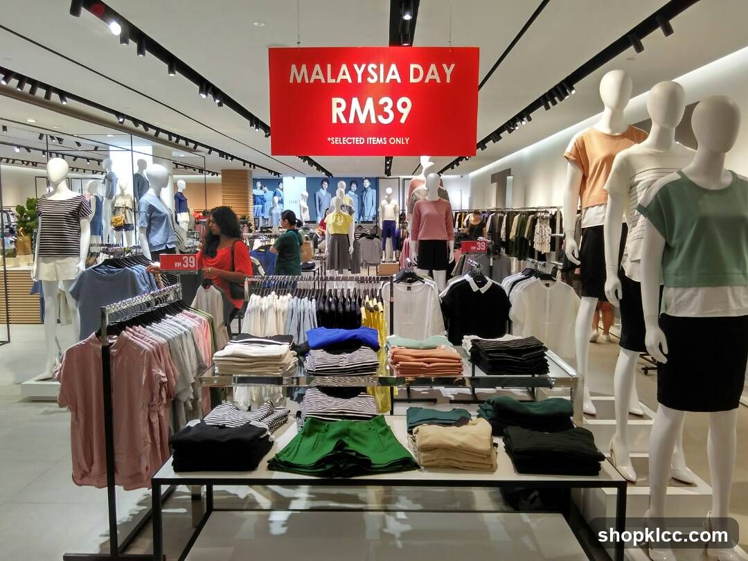 Malaysia Day Sale Display