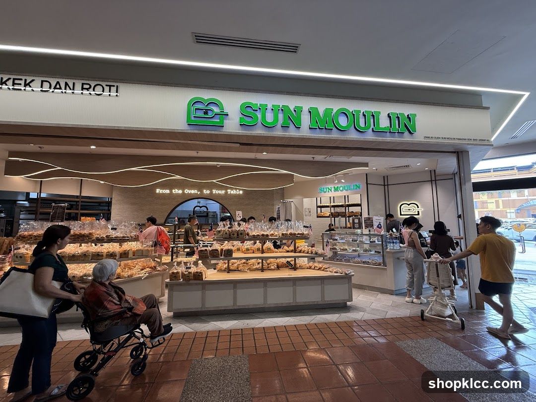 Sun Moulin Bakery Store Interior