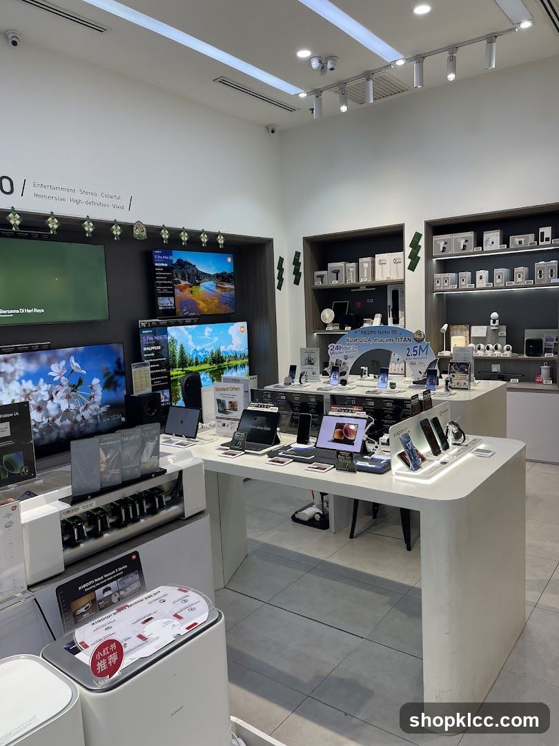 Electronics Store Display