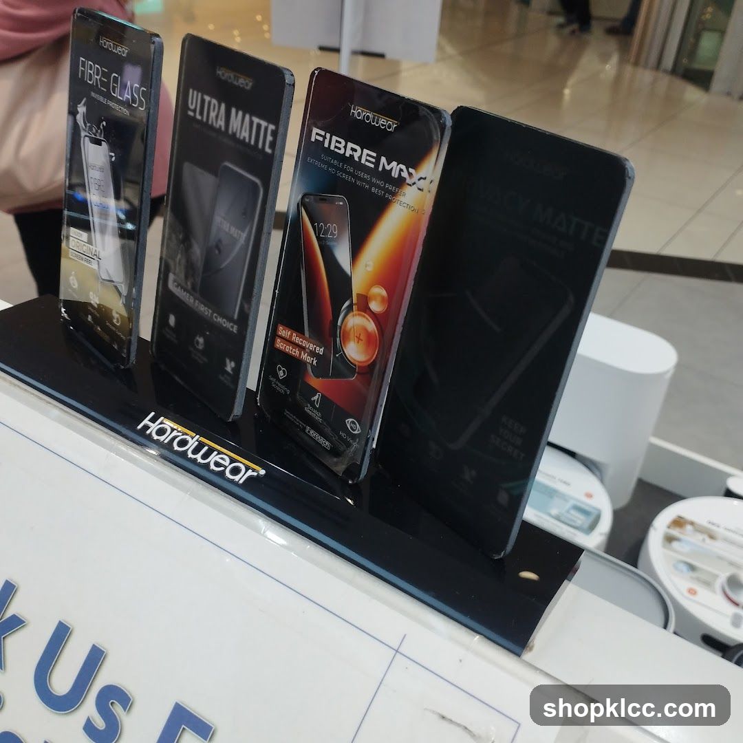 Hardwear Screen Protectors Display