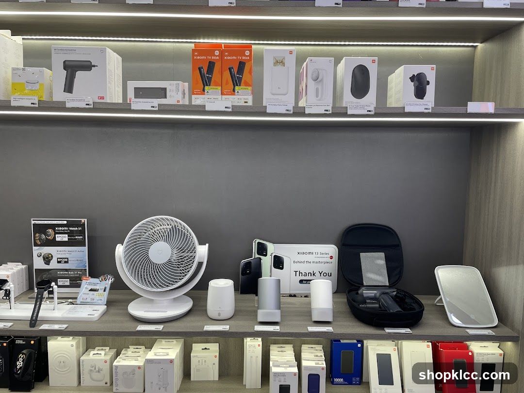 Xiaomi Products Display