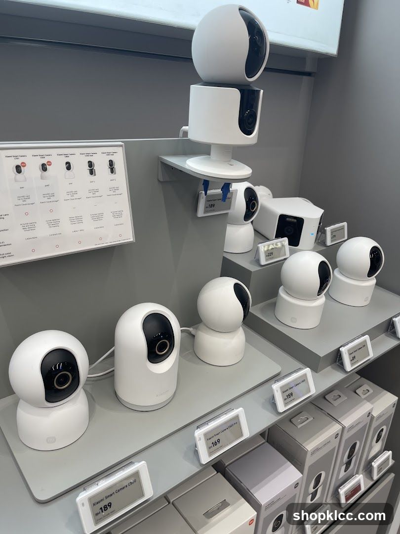 Xiaomi Smart Cameras Display