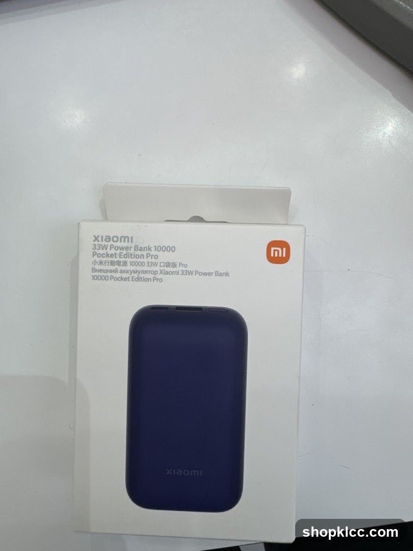 Xiaomi Power Bank Packaging