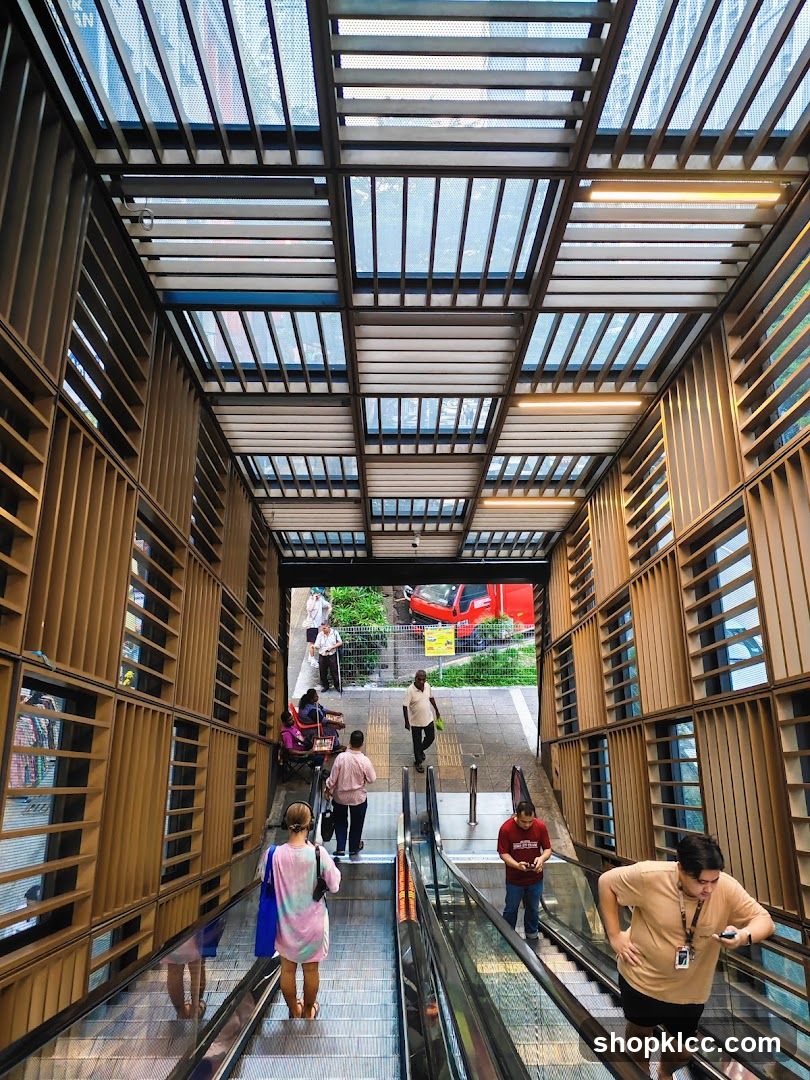 Escalator in a Modern Building
