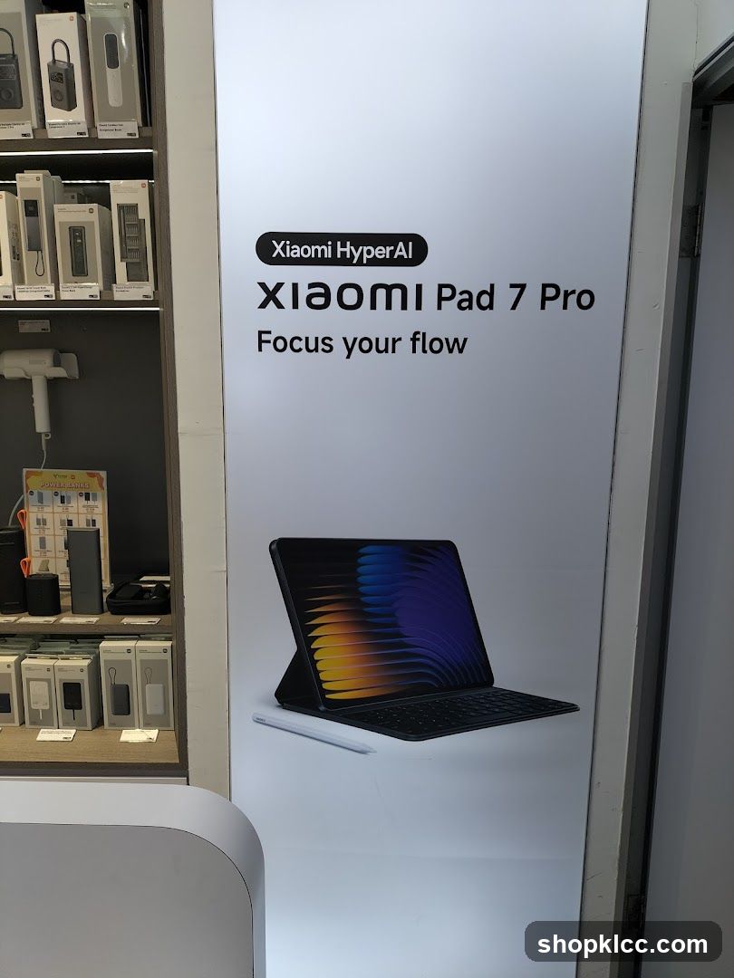 Xiaomi Pad 7 Pro Advertisement