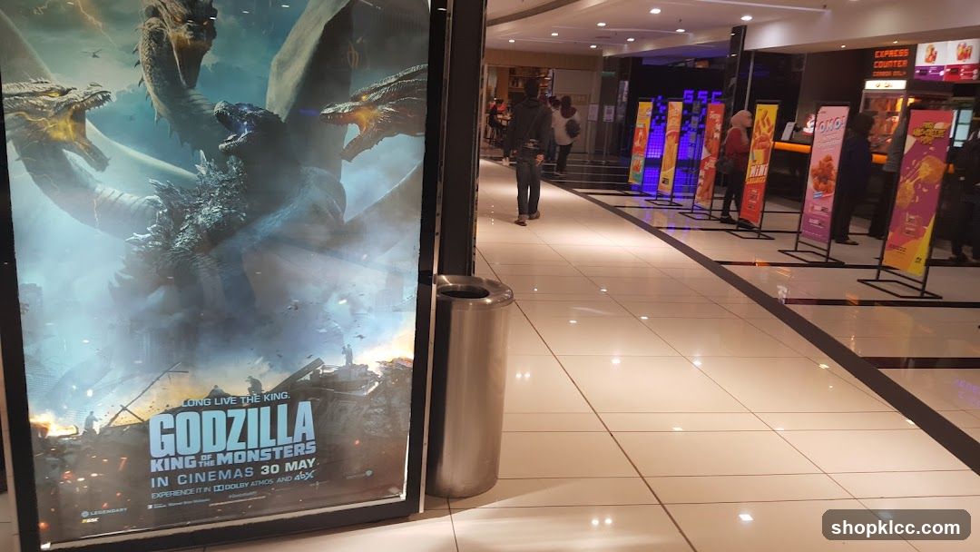 Movie Poster and Cinema Concession Area