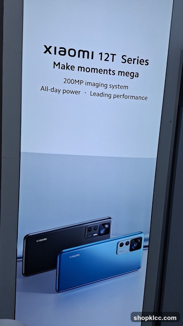 Xiaomi 12T Series Advertisement