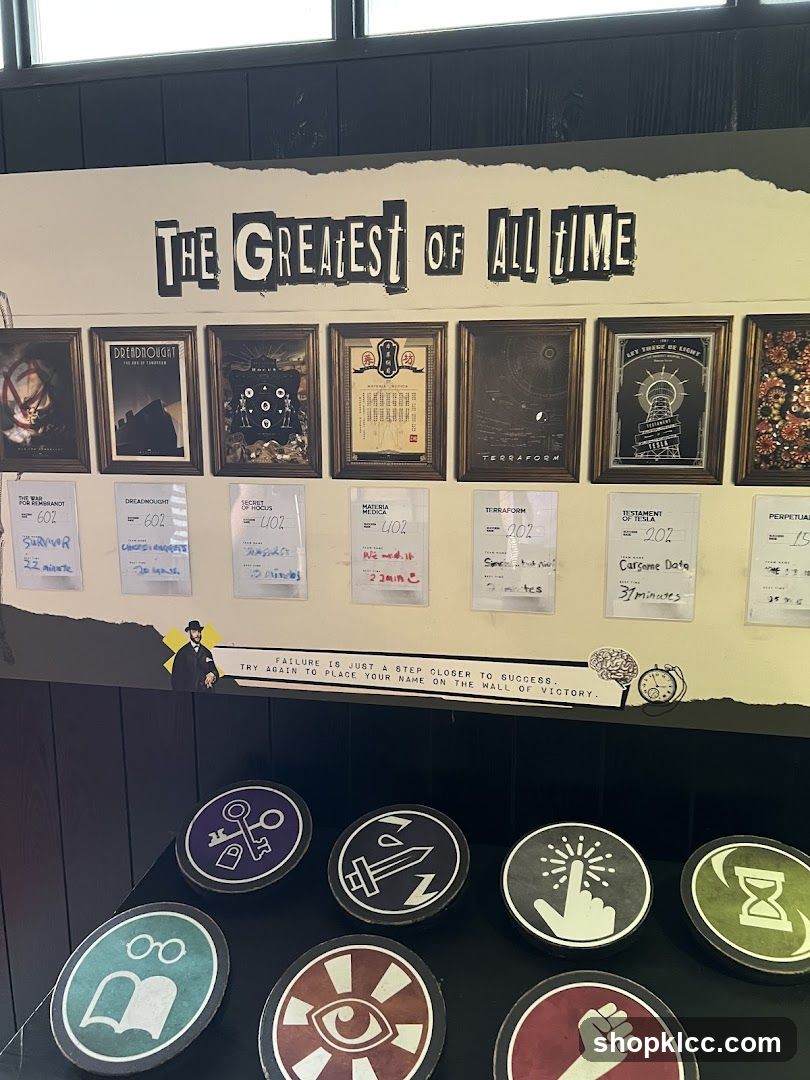 Wall of Victory Display