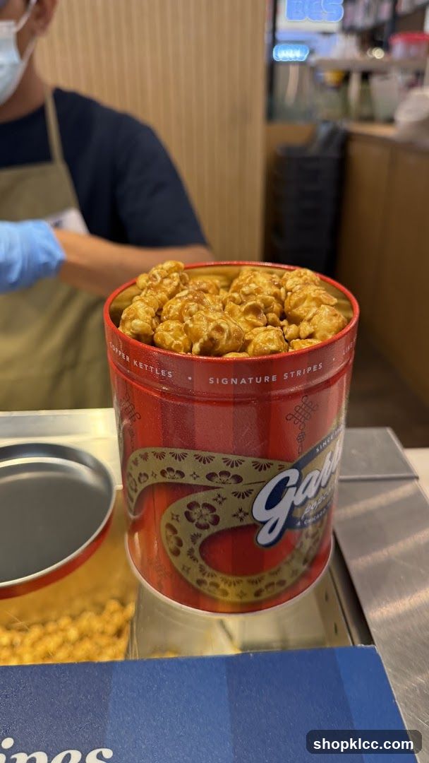 Gourmet Popcorn Tin