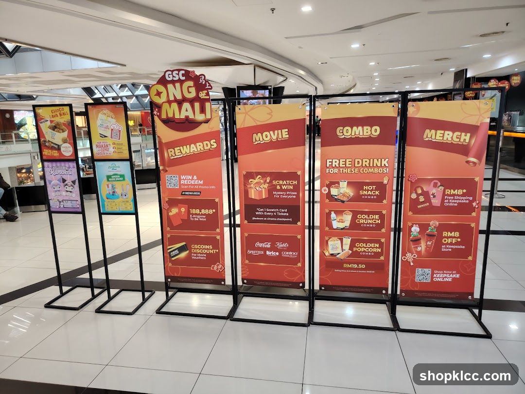 Promotional Banners at GSC