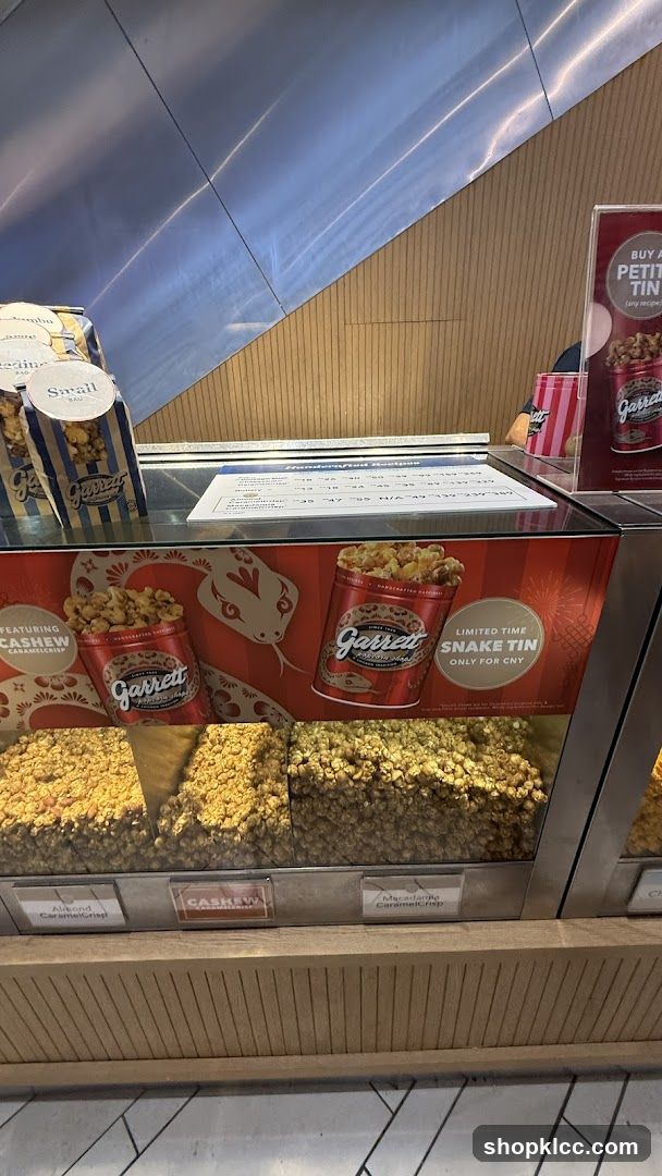 Garrett Popcorn Display