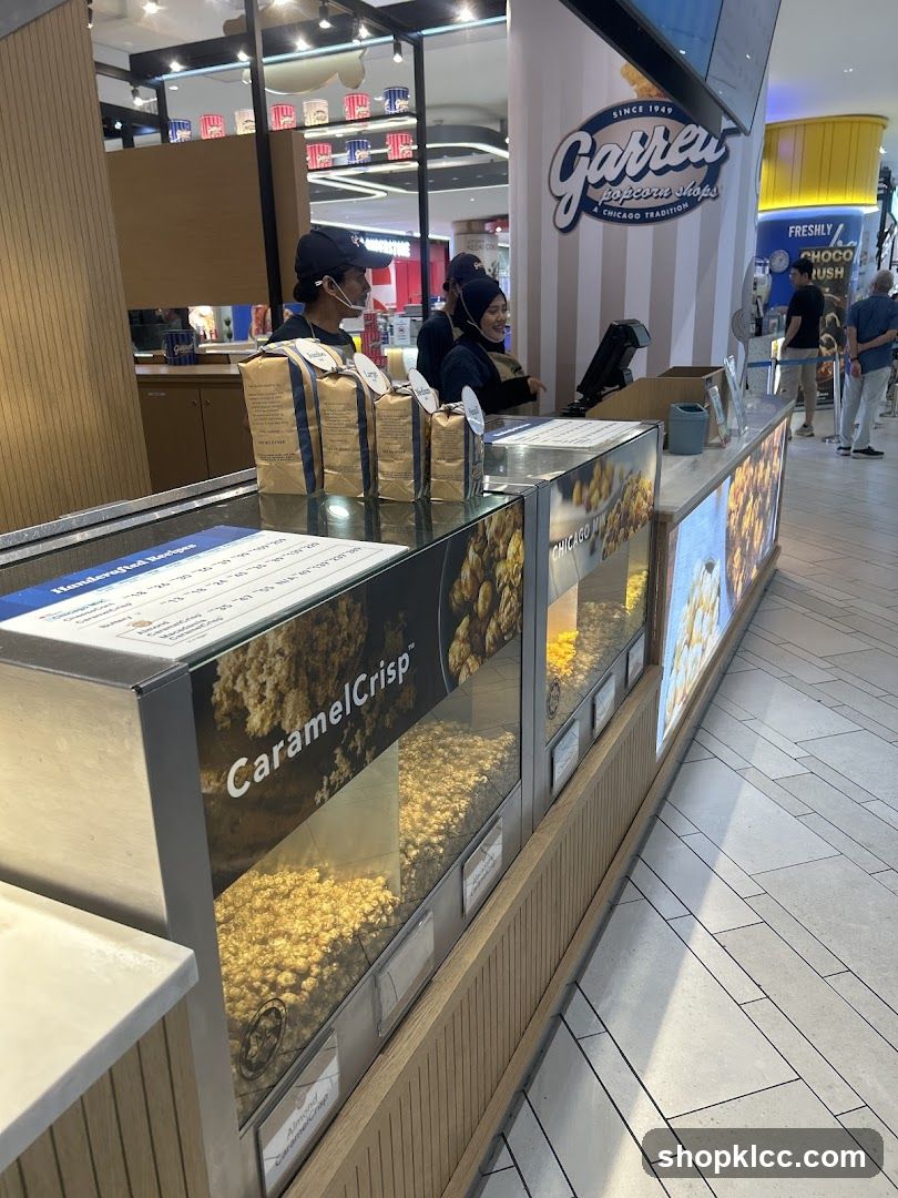 Garrett Popcorn Shops Counter