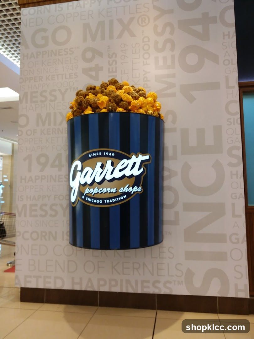 Garrett Popcorn Shops Display