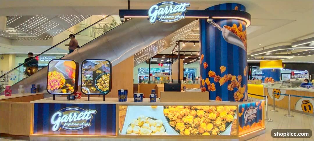 Garrett Popcorn Shops Kiosk