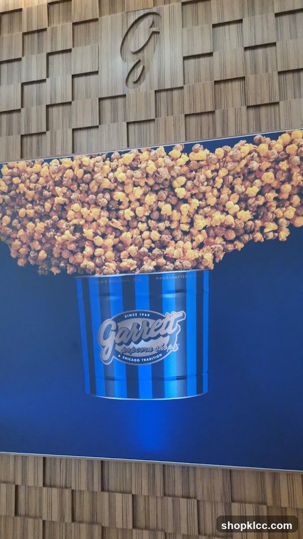 Garrett Popcorn Shops Advertisement