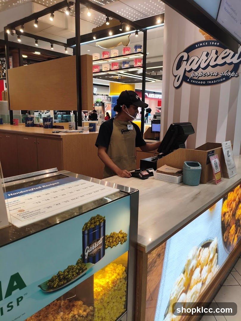 Garrett Popcorn Shops Counter