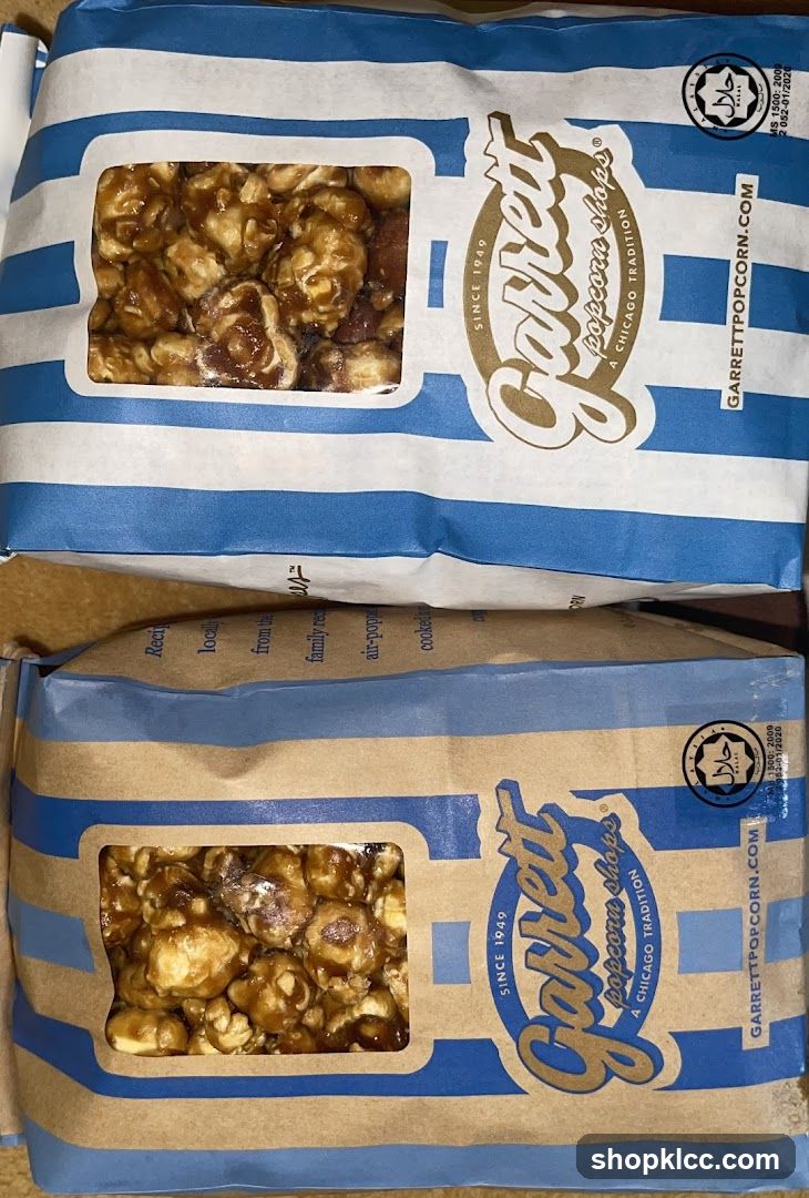 Garrett Popcorn Bags