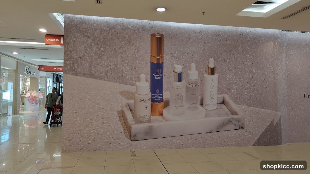 Skincare Products Display
