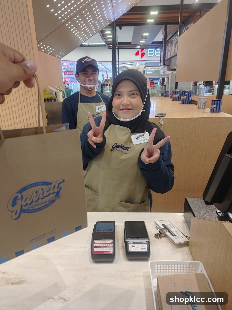 Employees at Garrett Popcorn Shop