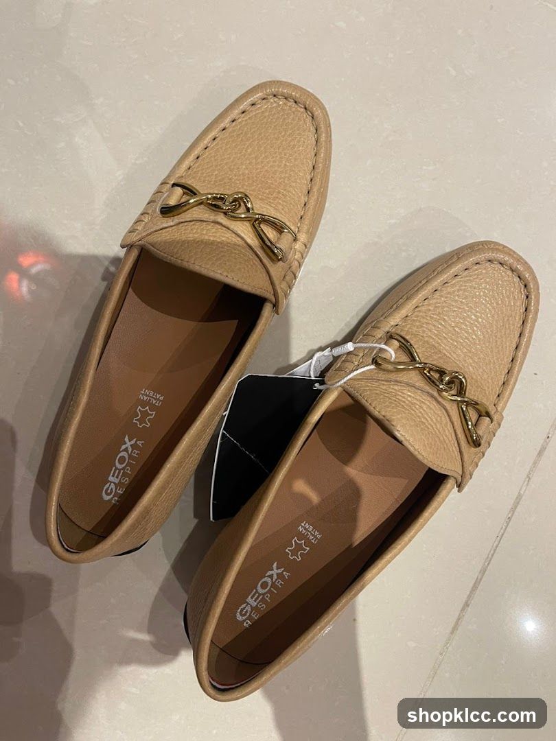 Beige Loafers