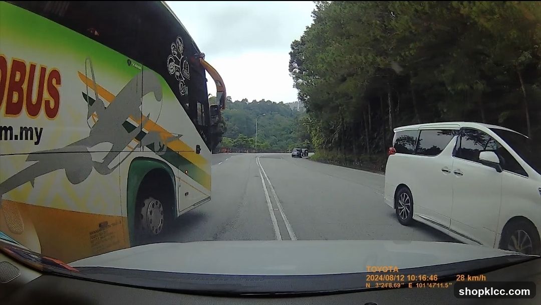 Bus on a Road