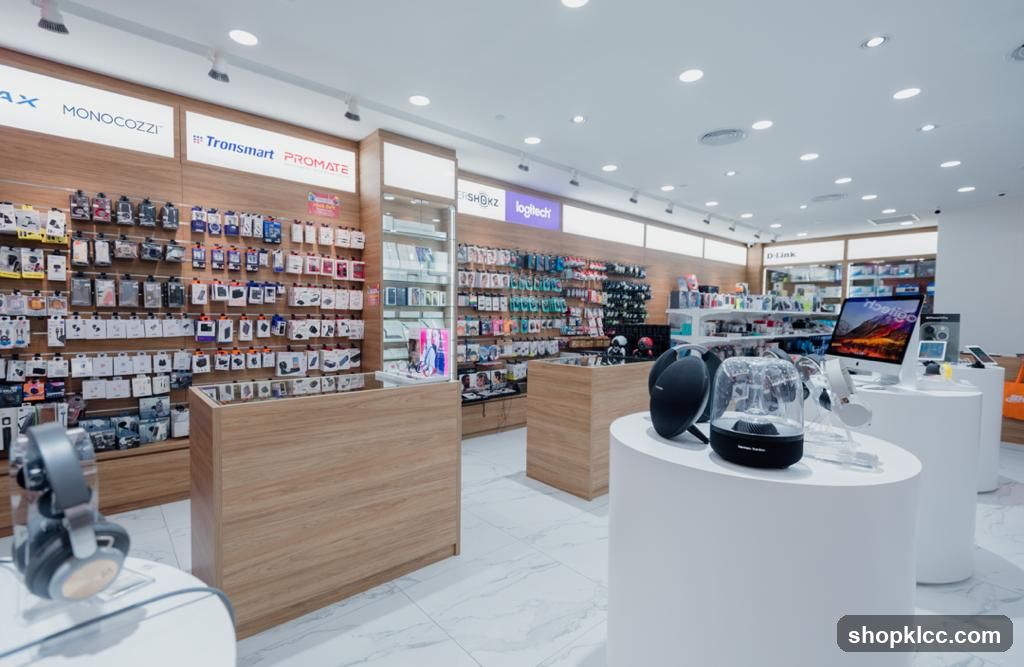 Electronics Store Interior