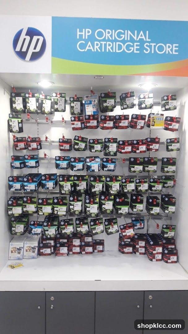 HP Original Cartridge Store Display