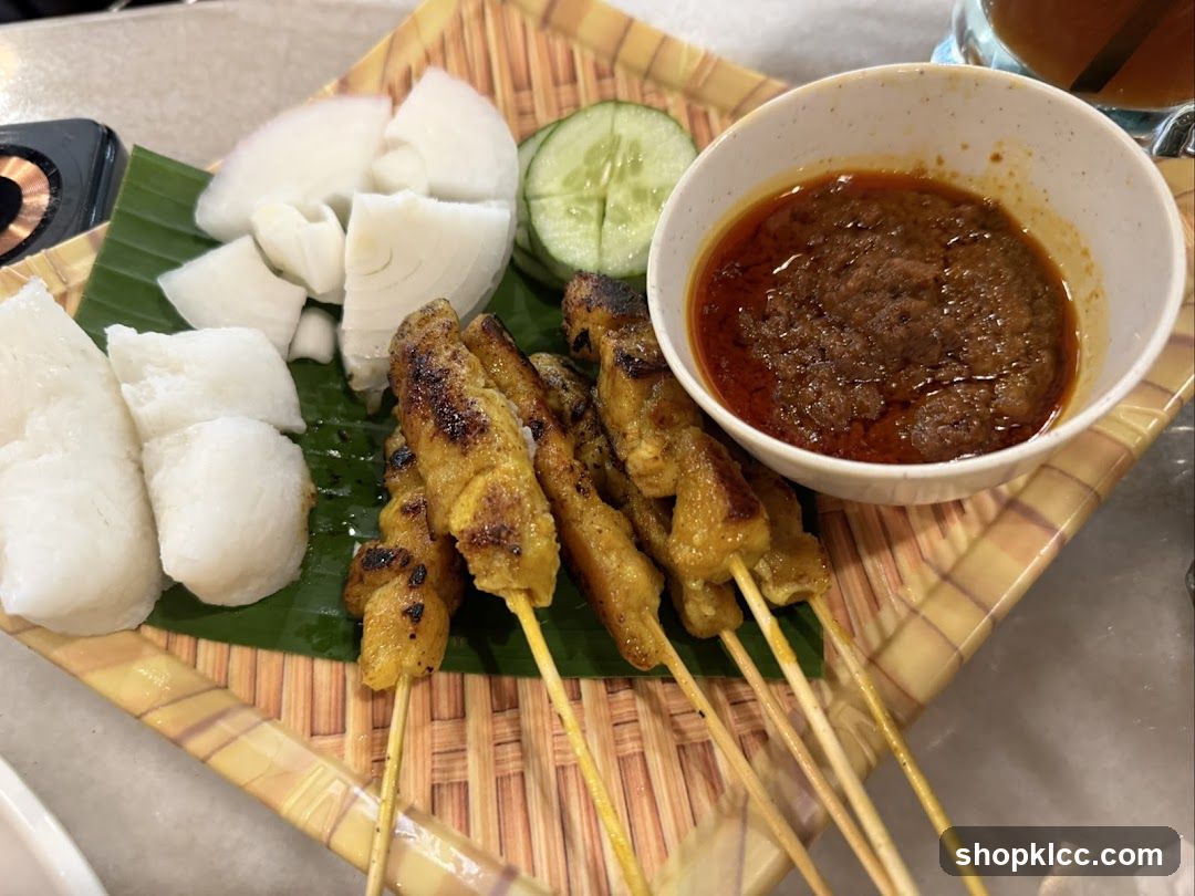 Chicken Satay with Peanut Sauce
