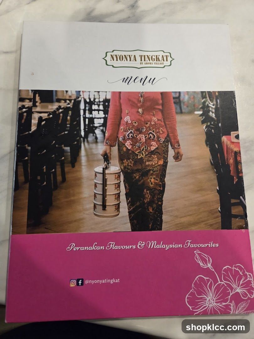 NYONYA TINGKAT BY AROMA VILLAGE MENU