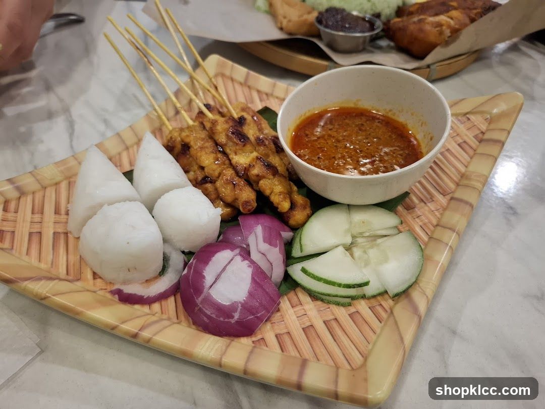 Chicken Satay Platter