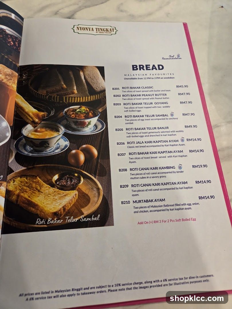 BREAD MALAYSIAN FAVOURITES