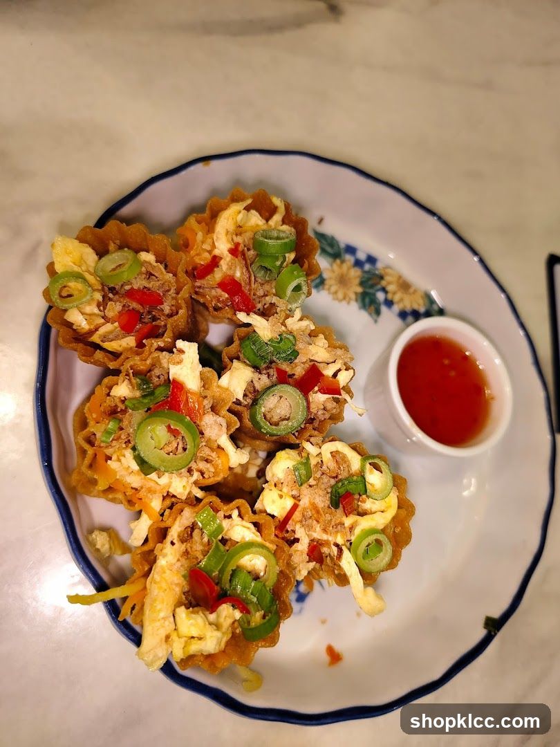 Savory Tartlets with Dipping Sauce