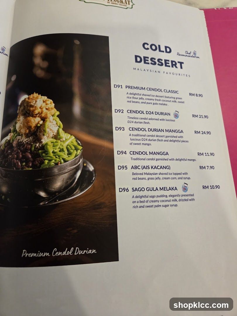 Cold Dessert