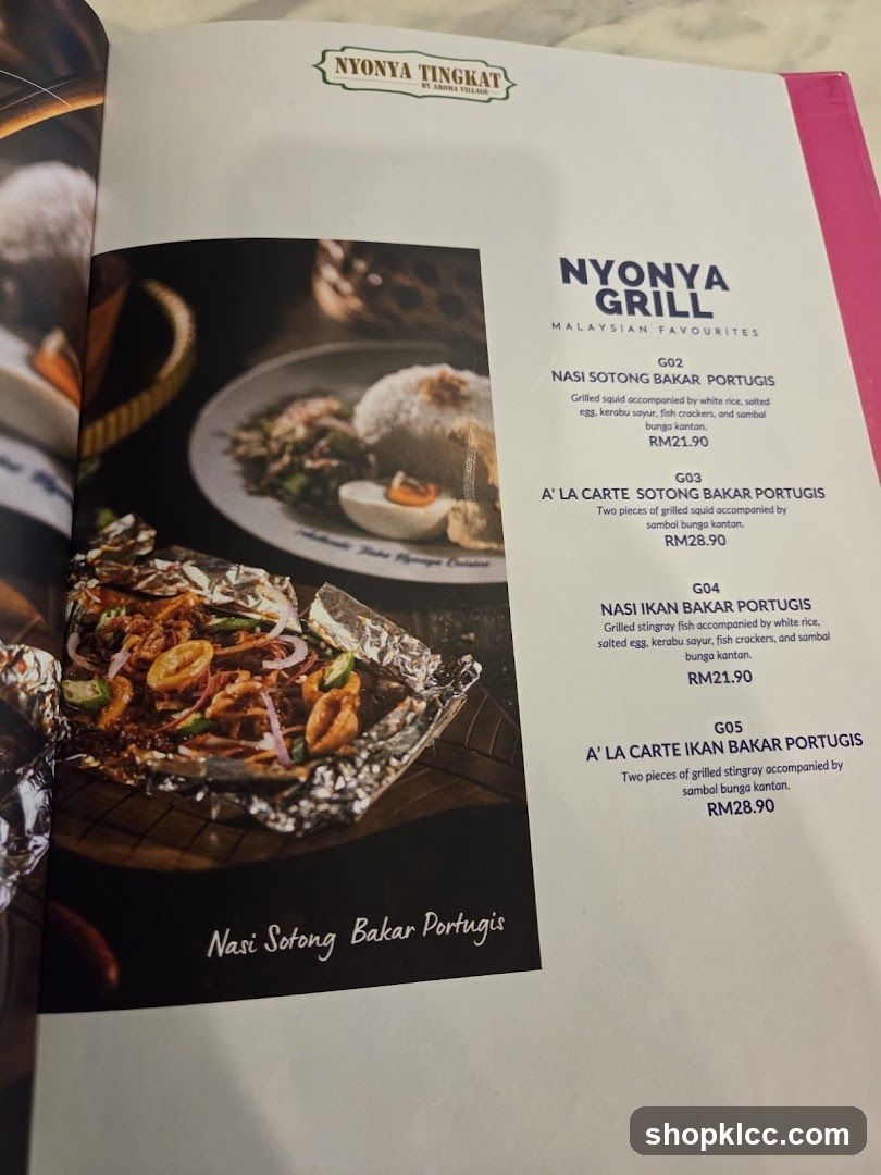 NYONYA GRILL MALAYSIAN FAVOURITES