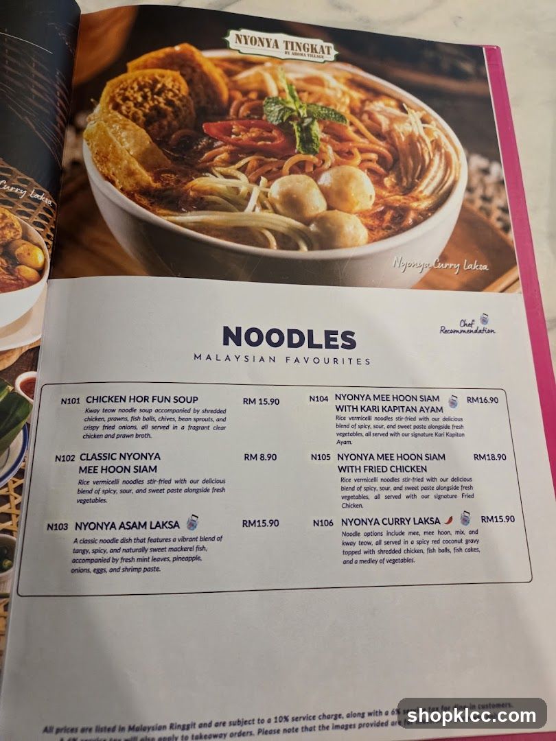 NOODLES MALAYSIAN FAVOURITES