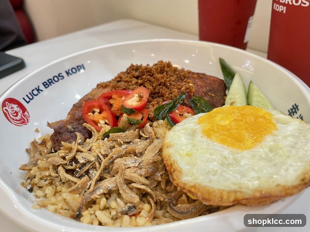 Nasi Lemak Dish