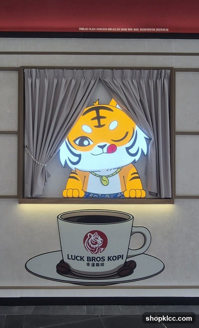 Luck Bros Kopi Mural